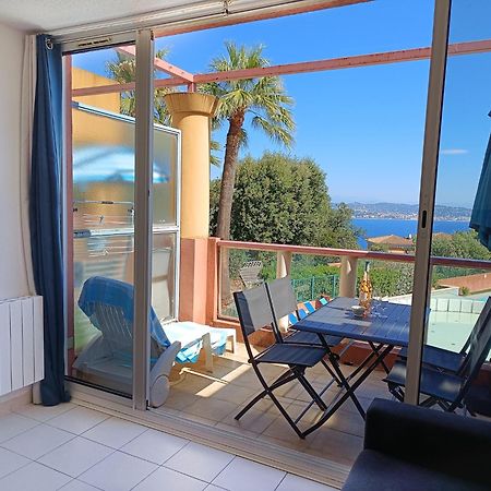 Magnifique Vue Mer Et Piscine - Les Cles De L Esterel Теуль-сюр-Мер Екстер'єр фото