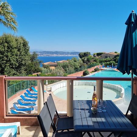 Magnifique Vue Mer Et Piscine - Les Cles De L Esterel Теуль-сюр-Мер Екстер'єр фото